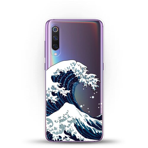 фото Силиконовый чехол волна на xiaomi mi 9 andy & paul