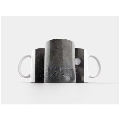 фото Кружка "любовь, шерсть, влюблена" 320 мл lotsprints