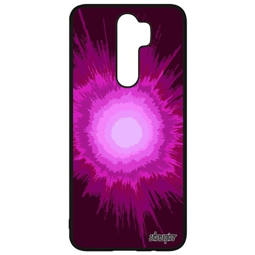 фото Модный чехол на телефон // xiaomi redmi note 8 pro // "большой взрыв" вселенная солнце, utaupia, фуксия