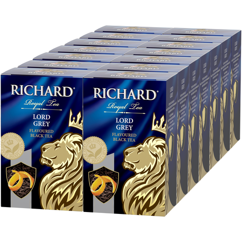 Упаковка 14 штук Чай Richard Lord Grey 90г Россия