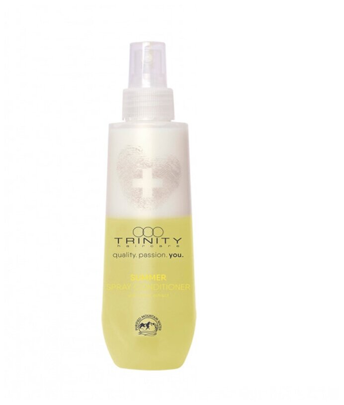 Trinity Care Essentials Summer Spray Conditione - Тринити Кейр Эссеншлс Саммер Спрей-кондиционер с УФ-фильтром защитный, 75 мл -