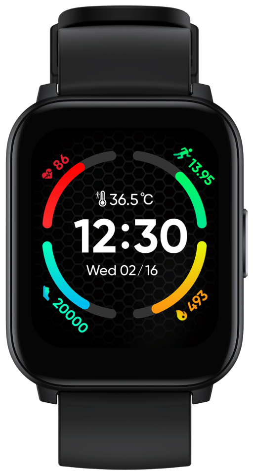 Смарт-часы realme TechLife Watch S100, черный