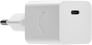 Быстрое зарядное устройство COMMO 20W Compact Charger USB-C, 20 Вт <span>количество разъемов: 1, стандарт быстрой <b>зарядки</b>: USB Power Delivery 3.0, максимальный выходной ток: 3 А</span>