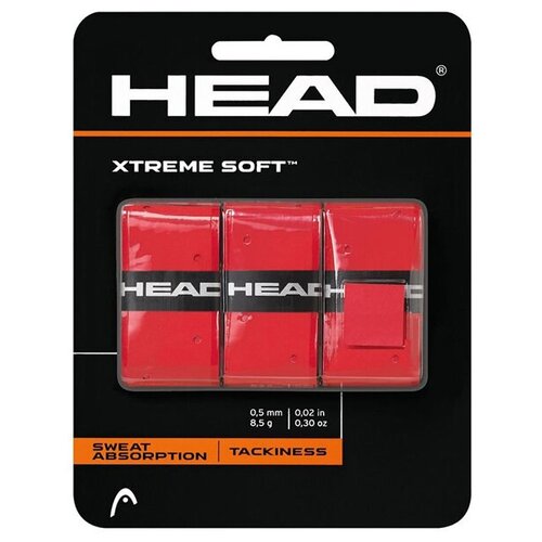 Обмотка для ручки Head Overgrip XtremeSoft x3 Red 285104- RD