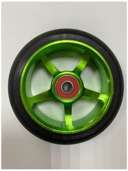 Колесо для трюкового самоката PU 110 мм зелёное