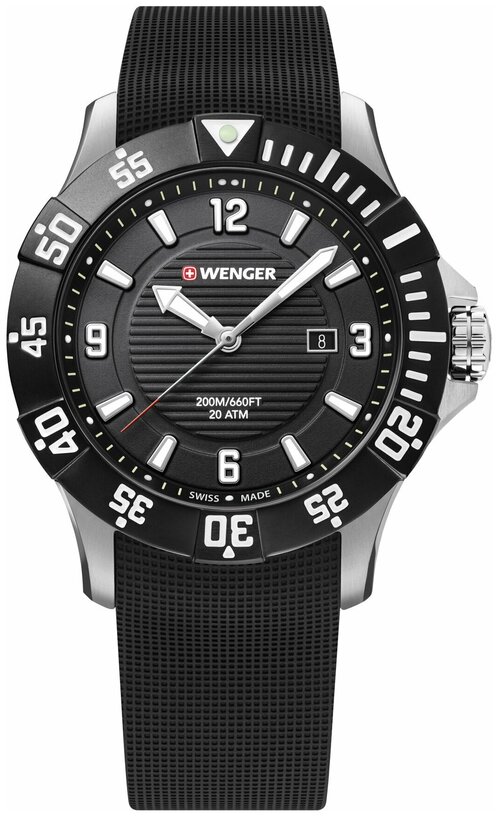 Наручные часы WENGER Seaforce, черный