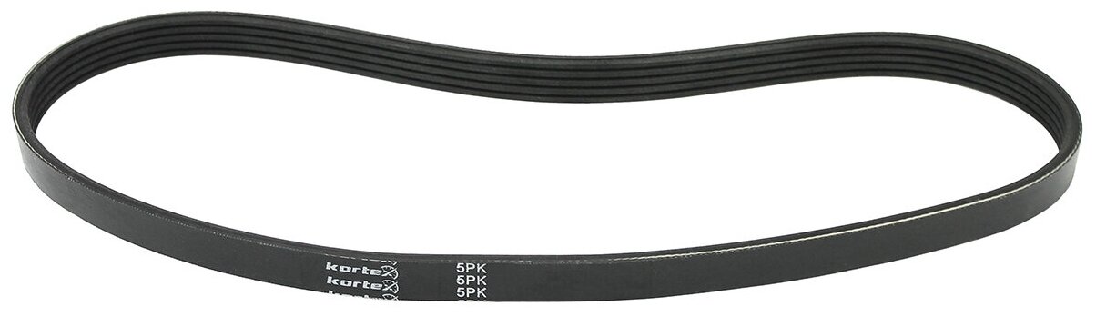 Ремень поликлиновой Kortex 5PK1545 (EPDM) OEM 0500051546, 1752177E20, 1987946236, 55350421, 5PK1545, 5PK1550, KDB055, KDB055STD, MVB1550R5, VKMV5PK154