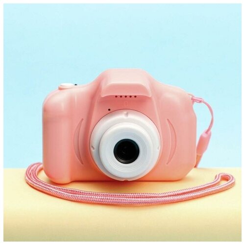 Фотоаппарат детский розовый 8х6 см 204800₽