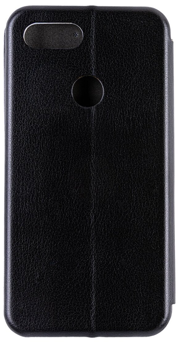 Чехол-книжка "Jack" для Xiaomi Mi 8 Lite. Экокожа. Черный.