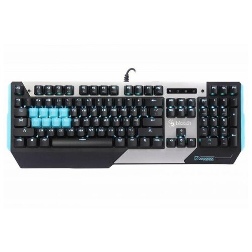 Клавиатура A4Tech Bloody B865 механическая серый USB for gamer LED 660000₽