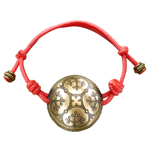 фото Sbormag браслет-шнурок сферический «снежинки»