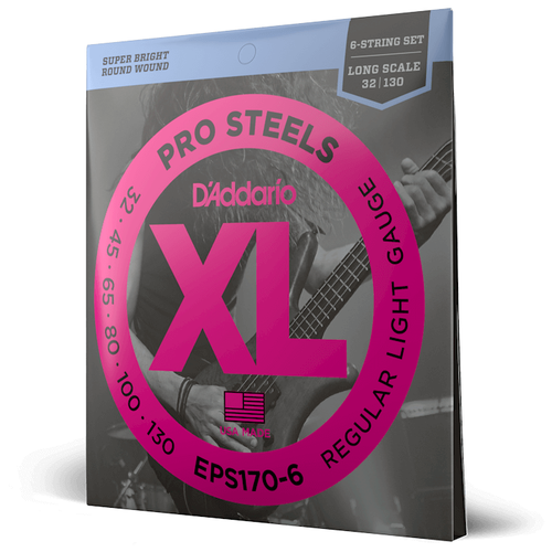 фото D addario eps170 6 струны для бас- гитары d'addario