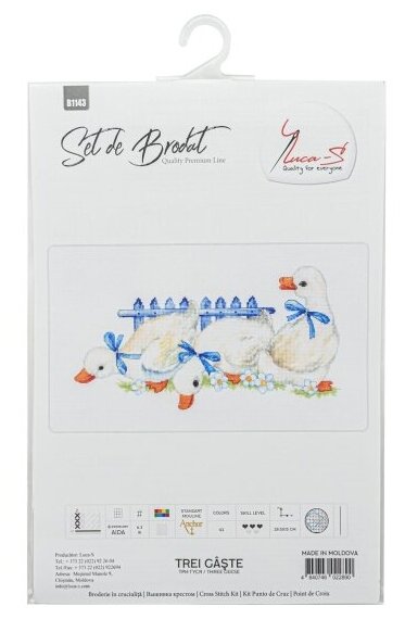 B1143 Three geese (Luca-S) - фото №5