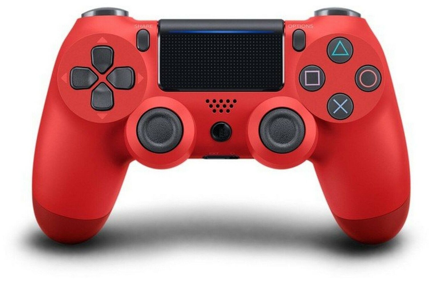 Беспроводной Bluetooth геймпад для PlayStation 4. Джойстик совместимый с PS4, PC, Mac, Android, красный