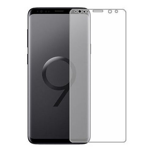 Samsung Galaxy S9+ защитный экран Гидрогель Прозрачный (Силикон) 1 штука samsung galaxy m02 защитный экран гидрогель прозрачный силикон 1 штука