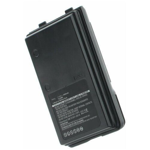 аккумулятор cameronsino для рации vertex vx 820 vx 870 vx 920 vx 970 vx 821 vx 824 vx 829 fnb v128li 3400mah Аккумулятор iBatt iB-U1-M5231 2600mAh для Vertex FT-60R, VX-400, VX-120, VX-410, VX-160, VX-150, VX-170, VX-110, VX-210, VX-420, VX-180, VX-210A, VX-800, FT-60, FT60, VX110, VX160, VX150, VX410, VX420, VX-246, VX120,