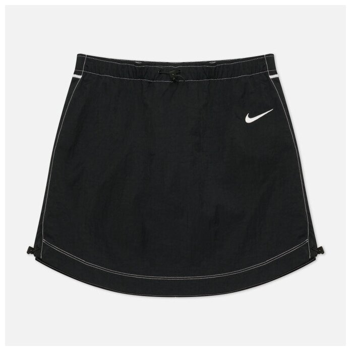 Женская юбка Nike Swoosh Woven чёрный 