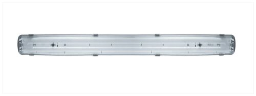 Настенно-потолочный светильник Navigator DSP-04-1200-IP65-2хT8-G13, G13, 24 Вт, кол-во ламп: 2 шт., 4000 К, цвет арматуры: серый, цвет плафона: бесцветный