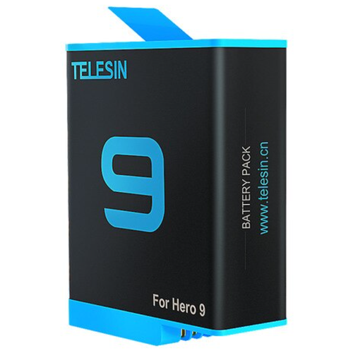 Telesin Аккумулятор для GoPro HERO10/HERO9 Black аккумулятор gopro hero 12 11 10 9 enduro rechargeable battery adbat 011