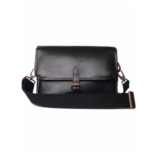 Сумка мессенджер Moods, фактура матовая, гладкая, черный сумка мессенджер 6615 беж повседневная внутренний карман бежевый