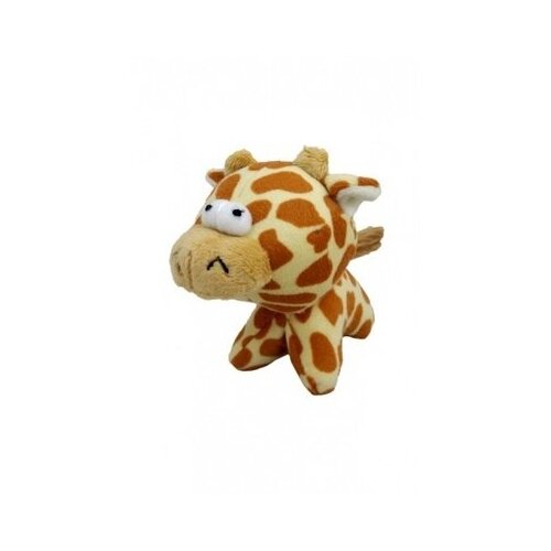 Papillon Плюшевая игрушка для собак Глазастый жираф с пищалкой 12 см (Short plush giraffe, PP squeaker inside 12 cm) 140153 0,1 кг 37003 (2 шт)
