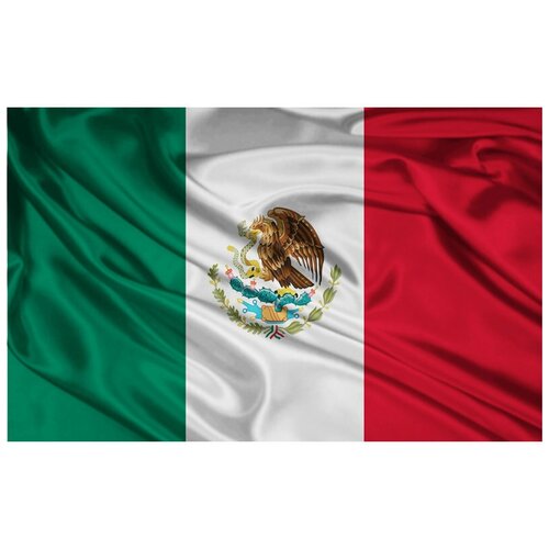 Подарки Флаг Мексики (135 х 90 см) подарки флаг конфедерации 135 х 90 см