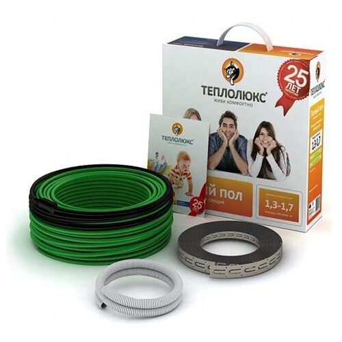 TEPLOLUXE Tropix ТЛБЭ теплый пол кабель нагревательный 190 Вт13м 5255₽