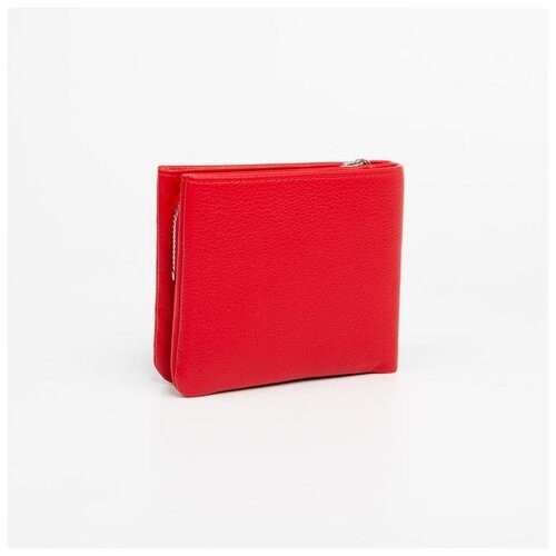 фото Кошелёк женский, отдел на магните, цвет красный нет бренда