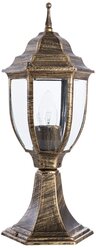 Arte Lamp Уличный светильник Pegasus A3151FN-1BN, E27, 60 Вт, цвет арматуры: коричневый, цвет плафона бесцветный