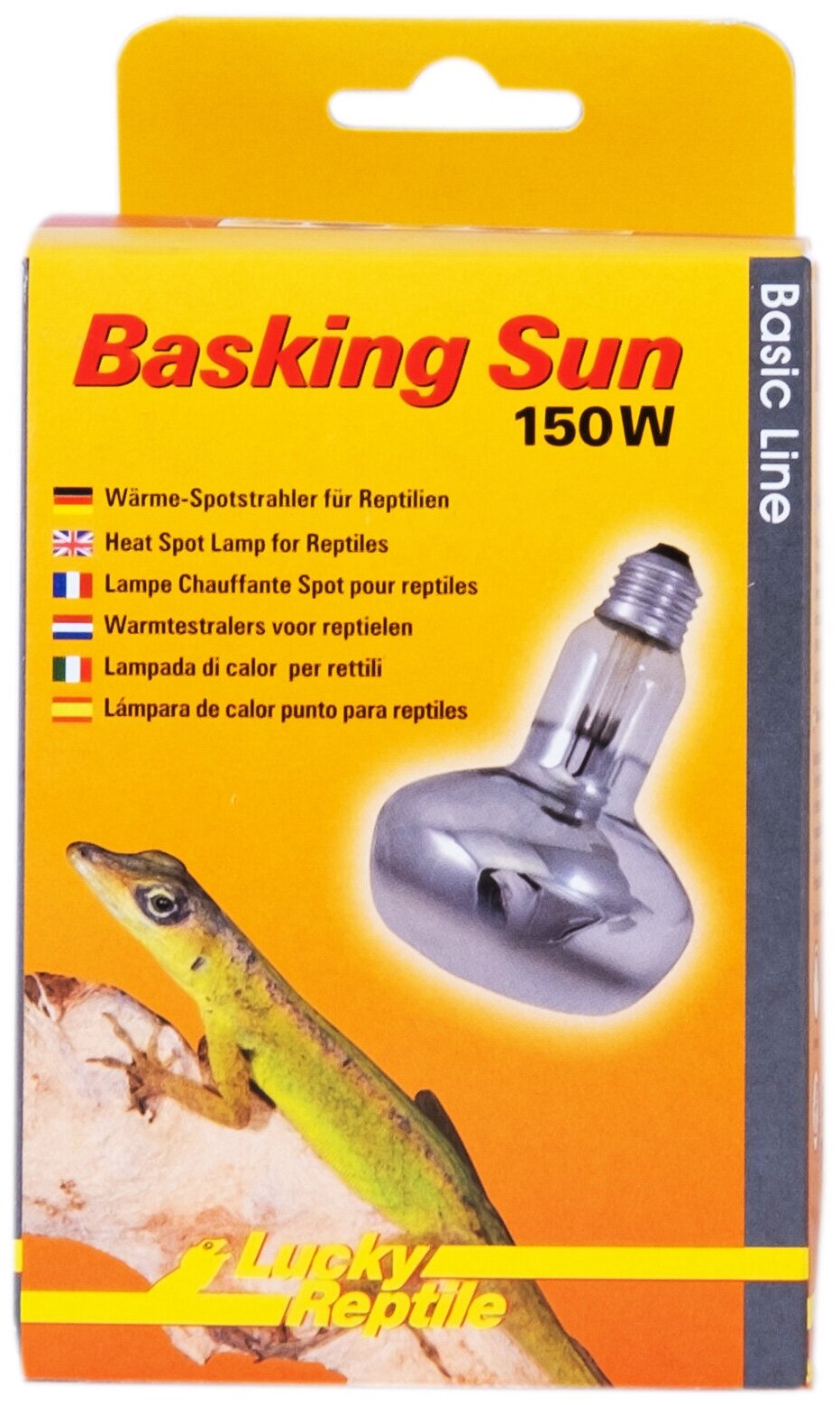 Лампа обогрева LUCKY REPTILE "Basking Sun ", 150Вт, E27 (Германия)