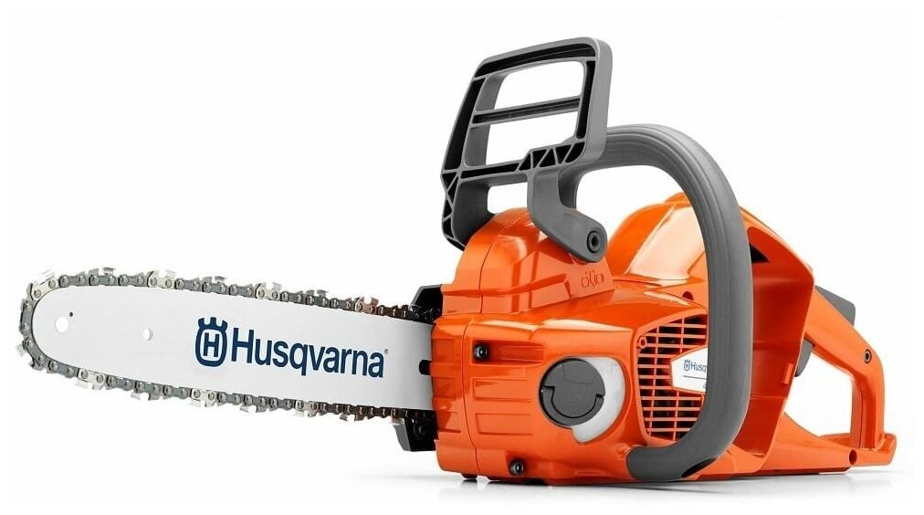 Аккумуляторная цепная пила (профи) Husqvarna 330i (36В, без аккумулятора и ЗУ, 12", H38, 3/8" mini, 1.1 мм) - фотография № 3