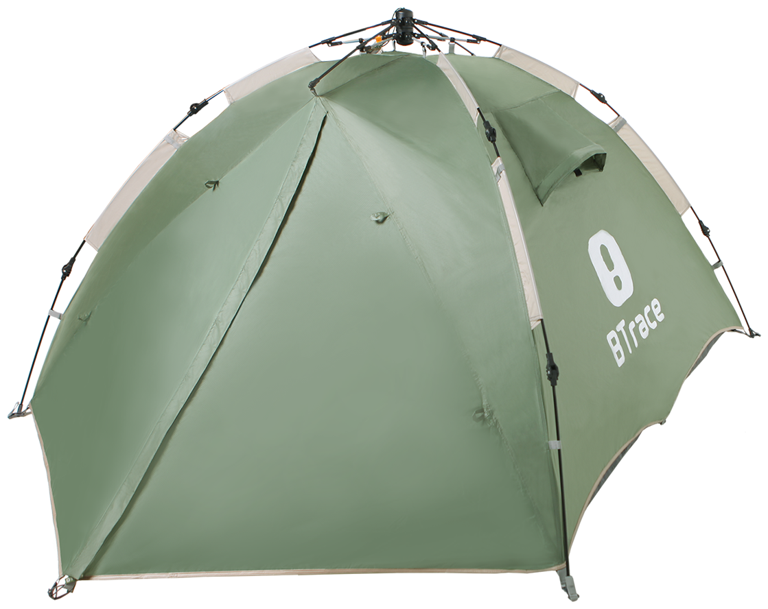 Палатка BTrace Flex 3 Pro быстросборная, Зеленый