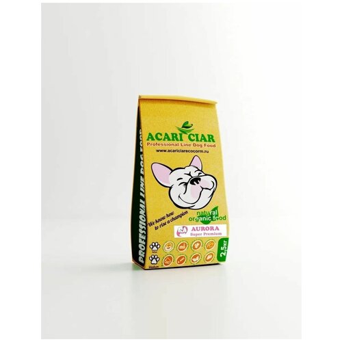 Сухой корм для собак Acari Ciar Aurora 2.5 кг (средняя гранула) Акари Киар