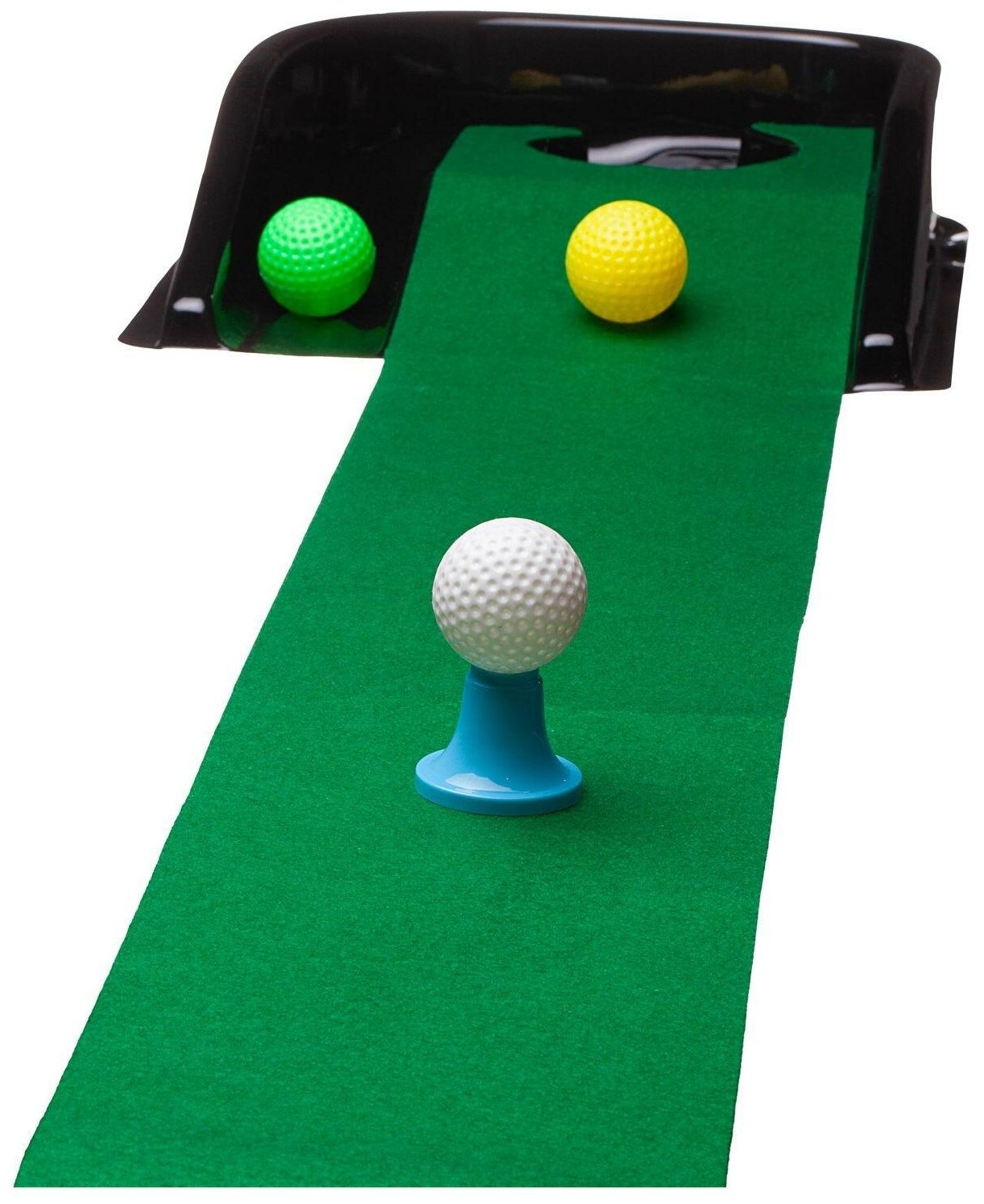 Набор для гольфа ABtoys 3 клюшки, 3 шарика, коврик, подставка с лункой (YF313A)