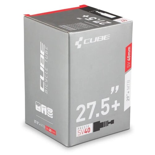 Cube Камера Cube MTB 27.5 54/75-584 Presta (13565), год 2021, цвет Черный