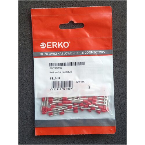 Наконечник НШВИ 1.0х12 TE_1.0-12 Erko (100шт)