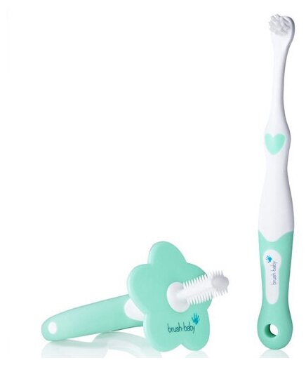 Brush-Baby FirstBrush Set набор щеток, 0 -18 мес