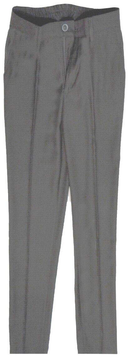 Школьные брюки TUGI демисезонные, классический стиль, карманы, размер 164, черный