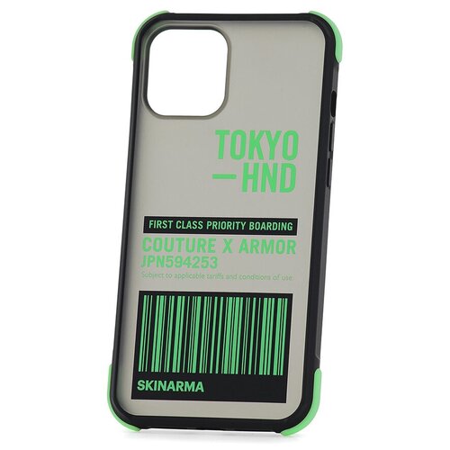 фото Чехол для iphone 11 skinarma bando sheer green
