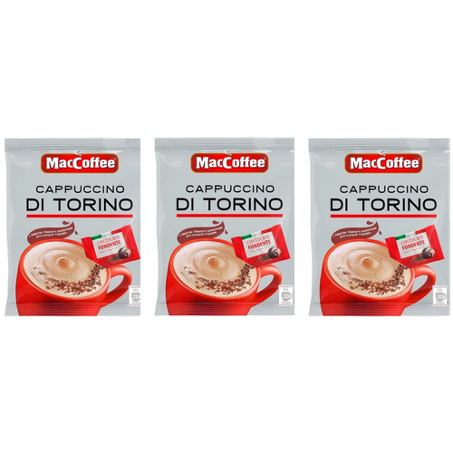 Растворимый кофе MacCoffee Cappuccino di Torino с шоколадом, в пакетиках, 60 уп., 1530 г