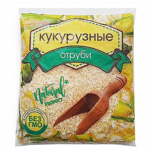 Отруби чуваши хлеб кукурузные в ЭКО-БИО упаковке 200 гр.