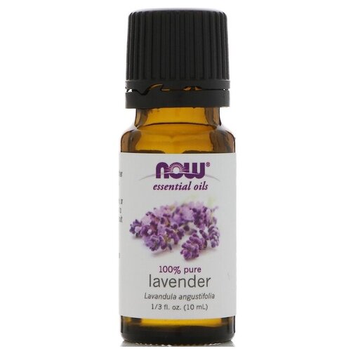 NOW Essential Oils Lavender (10 мл.) - натуральное эфирное масло лаванды для ароматерапии