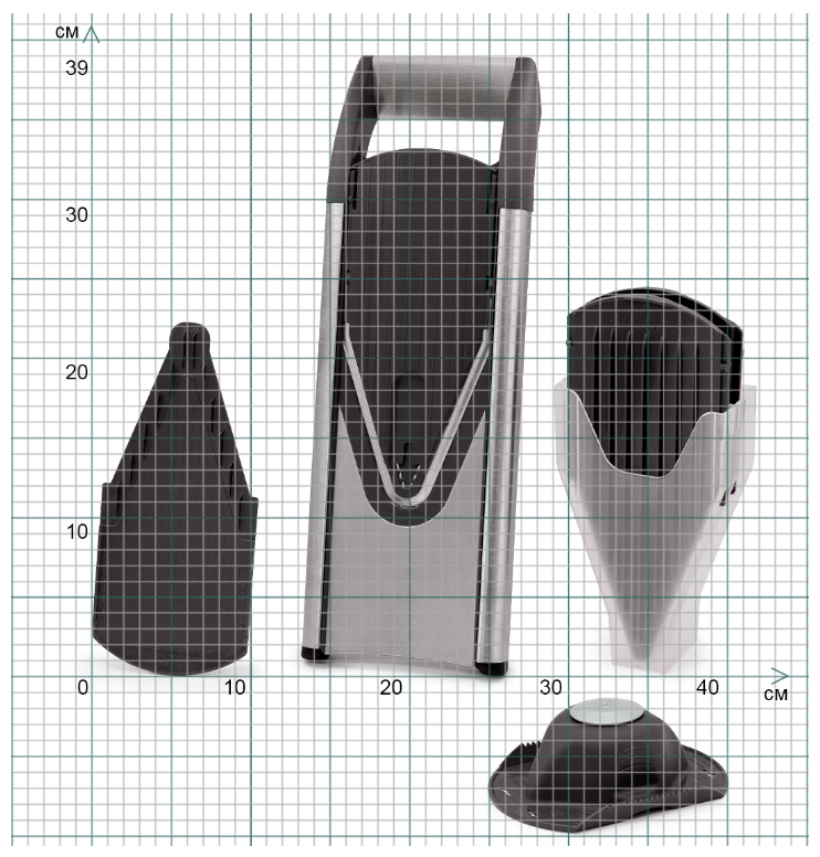 Овощерезка BORNER 3600560 - фото №6