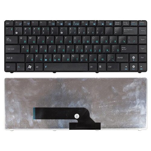 Клавиатура для ноутбука Asus K40 K40AB K40AC K40AD черная