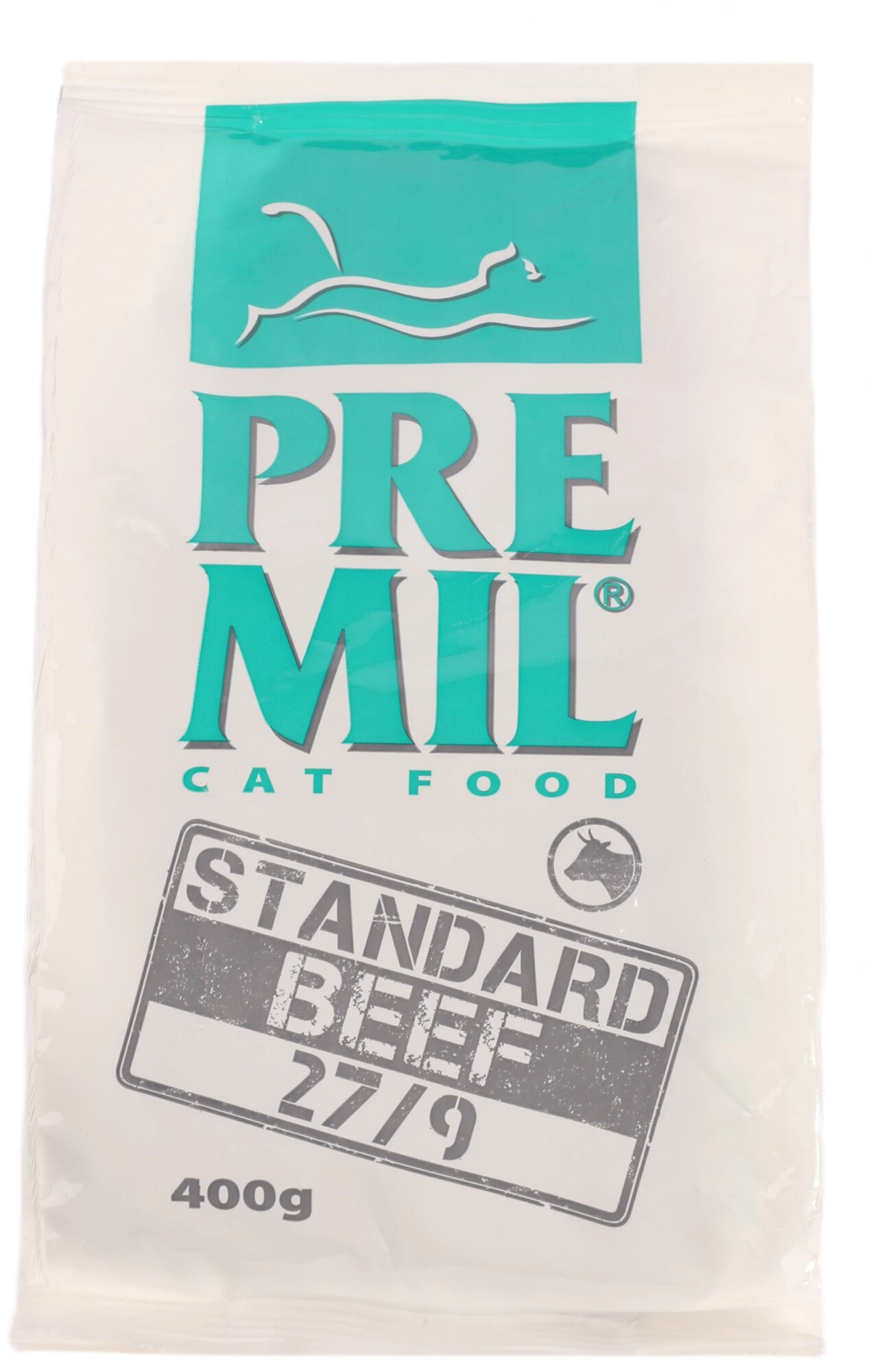 Сухой корм PREMIL Standard Beef для кошек всех возрастов, в том числе для стерилизованных кошек и кастрированных котов, с говядиной, 400 гр - фотография № 1