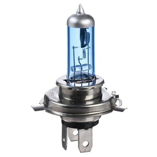 Галогенная лампа Cartage Cool Blue P43t, H4, 60/55 Вт +30%, 12 В