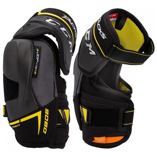 фото Защита локтя ccm tacks 9080 elbow pad jr, р. l, черный/желтый