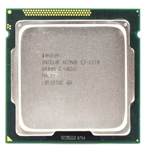 Процессор Intel Xeon E3-1270 LGA1155, 4 x 3400 МГц, OEM процессор intel core i7 3770 lga1155 4 x 3400 мгц oem