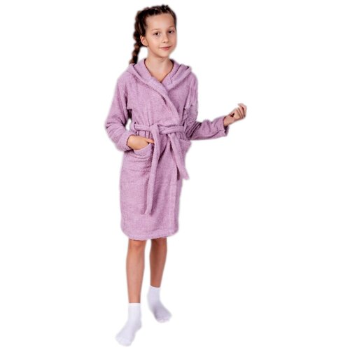 Халат Осьминожка, размер 152, фиолетовый халат осьминожка размер 152 фиолетовый