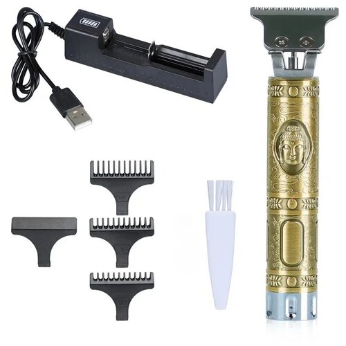 Профессиональная беспроводная машинка триммер для стрижки волос Hairclipper Trimmer Professional / Luoweite